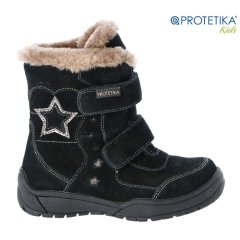 Protetika detská dievčenská zimná obuv PRO-tex EVELIN NERO