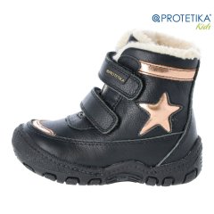 Protetika detská dievčenská zimná obuv PULA NERO