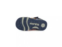 Detské chlapčenské sandále kožené D.D.step royal blue G065-384B