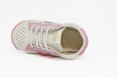 Wanda detská obuv na prvé kroky bielo/ružové 019-102828
