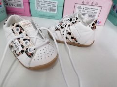 Wanda detská obuv na prvé kroky bielo/hnedé 019-104010