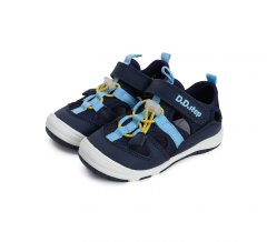 Detské chlapčenské sandále kožené D.D.step Royal blue G065-41453