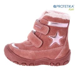 Protetika detská dievčenská zimná obuv PULA OLD PINK