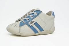 Wanda detská obuv na prvé kroky bielo/bledo modré 019-109510