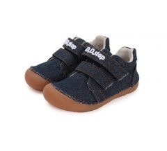 Detské chlapčenské plátené topánky Barefoot D.D.Step Royal blue C063-41360A