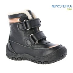 Protetika detská dievčenská zimná obuv PULA NERO