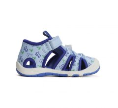 Detské chlapčenské sandále kožené D.D.step sky blue G065-41329B