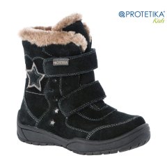 Protetika detská dievčenská zimná obuv PRO-tex EVELIN NERO