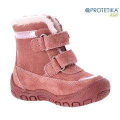 Protetika detská dievčenská zimná obuv PULA OLD PINK